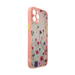 DESIGN CASE FOR IPHONE 13 PRO MAX FLOWER PINK