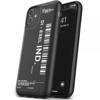 DIESEL MOULDED CASE CORE BARCODE GRAPHIC IPHONE 12 MINI BLACK/WHITE