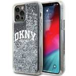 DKNY DKHCP12MLBNAEK iPhone 12/12 Pro 6.1" czarny/black hardcase Liquid Glitter Big Logo