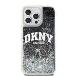 DKNY DKHCP14XLBNAEK iPhone 14 Pro Max 6.7" czarny/black hardcase Liquid Glitter Big Logo