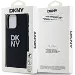 DKNY DKHCP15LSMCBSK iPhone 15 Pro 6.1" czarny/black hardcase Liquid Silicone Metal Logo