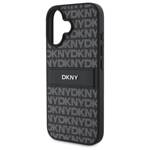 DKNY DKHCP16SPRTHSLK iPhone 16 6.1"       czarny/black hardcase Texture Pattern Tonal Stripe