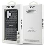 DKNY DKHCP16SPRTHSLK iPhone 16 6.1"       czarny/black hardcase Texture Pattern Tonal Stripe