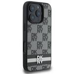 DKNY DKHCP16XPCPTSSK iPhone 16 Pro Max 6,9" czarny/black hardcase Checkered Pattern & Printed Stripes