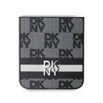 DKNY DKHCZF6PCPTSSK Z Flip6 F741 czarny/black Chequered Pattern Printed Stripes