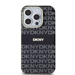 DKNY DKHMP13LHRHSEK iPhone 13 Pro / 13 6.1" czarny/black hardcase IML Mono & Stripe MagSafe