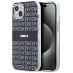 DKNY DKHMP14SHRHSEK iPhone 14 / 15 / 13 6.1" czarny/black hardcase IML Mono & Stripe MagSafe