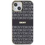 DKNY DKHMP14SHRHSEK iPhone 14 / 15 / 13 6.1" czarny/black hardcase IML Mono & Stripe MagSafe