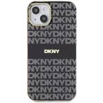 DKNY DKHMP15MHRHSEK iPhone 15 Plus / 14 Plus 6.7" czarny/black hardcase IML Mono & Stripe MagSafe