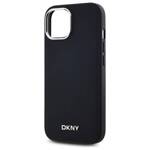 DKNY DKHMP15SPSCMCLK iPhone 15 6.1" czarny/black hardcase Plain Logo MagSafe