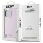 DKNY DKHMP16LSMCHLP iPhone 16 Pro 6.3"    różowy/pink hardcase Liquid Silicone Small Metal Logo MagSafe