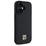 DKNY DKHMP16SPSHRPSK iPhone 16 6.1"       hardcase czarny/black Repeat Pattern Stack Logo MagSafe