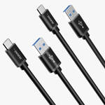 DUDAO CABLE USB CABLE - USB TYPE C SUPER FAST CHARGE 1 M BLACK (L5G-BLACK)