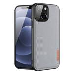 DUX DUCIS FINO CASE COVERED WITH NYLON MATERIAL FOR IPHONE 13 GRAY