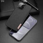 DUX DUCIS FINO CASE COVERED WITH NYLON MATERIAL FOR IPHONE 13 PRO MAX BLACK