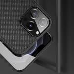 DUX DUCIS FINO CASE COVERED WITH NYLON MATERIAL FOR IPHONE 13 PRO MAX BLACK