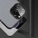 DUX DUCIS FINO CASE COVERED WITH NYLON MATERIAL FOR IPHONE 13 PRO MAX GRAY