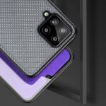 DUX DUCIS FINO CASE COVERED WITH NYLON MATERIAL FOR SAMSUNG GALAXY A22 4G GRAY