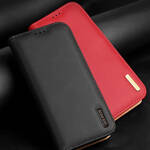 DUX DUCIS HIVO CASE FOR SAMSUNG GALAXY S23 FLIP COVER WALLET STAND RFID BLOCKING BLACK