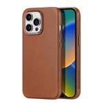 DUX DUCIS NAPLES CASE FOR IPHONE 14 PRO MAX MAGNETIC LEATHER CASE MAGSAFE BROWN