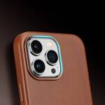 DUX DUCIS NAPLES CASE FOR IPHONE 14 PRO MAX MAGNETIC LEATHER CASE MAGSAFE BROWN