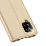 DUX DUCIS SKIN PRO BOOKCASE TYPE CASE FOR SAMSUNG GALAXY A42 5G GOLDEN