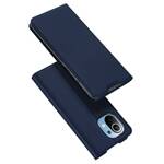 DUX DUCIS SKIN PRO BOOKCASE TYPE CASE FOR XIAOMI MI 11 BLUE