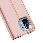 DUX DUCIS SKIN PRO BOOKCASE TYPE CASE FOR XIAOMI MI 11 PINK