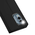 DUX DUCIS SKIN PRO CASE FOR NOKIA X30 FLIP COVER CARD WALLET STAND BLACK