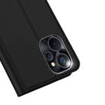 DUX DUCIS SKIN PRO CASE FOR REALME 10 5G / REALME 9I 5G COVER FLIP CARD WALLET STAND BLACK