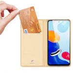 DUX DUCIS SKIN PRO HOLSTER COVER FLIP COVER FOR XIAOMI REDMI NOTE 11S / NOTE 11 GOLD