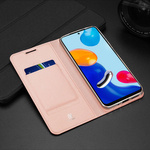 DUX DUCIS SKIN PRO HOLSTER COVER FLIP COVER FOR XIAOMI REDMI NOTE 11S / NOTE 11 PINK