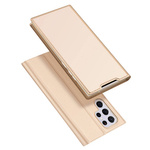 DUX DUCIS SKIN PRO HOLSTER COVER FOR SAMSUNG GALAXY S22 ULTRA GOLD