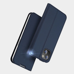 DUX DUCIS SKIN PRO HOLSTER FLIP COVER FOR IPHONE 14 BLUE