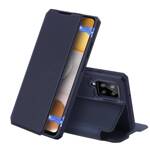 DUX DUCIS SKIN X BOOKCASE TYPE CASE FOR SAMSUNG GALAXY A42 5G BLUE