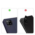 DUX DUCIS SKIN X BOOKCASE TYPE CASE FOR SAMSUNG GALAXY A42 5G BLUE