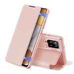 DUX DUCIS SKIN X BOOKCASE TYPE CASE FOR SAMSUNG GALAXY A42 5G PINK