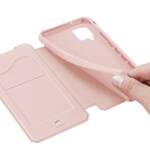 DUX DUCIS SKIN X BOOKCASE TYPE CASE FOR SAMSUNG GALAXY A42 5G PINK