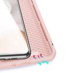 DUX DUCIS SKIN X BOOKCASE TYPE CASE FOR SAMSUNG GALAXY A42 5G PINK