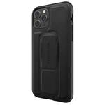 Diesel Grip Case Leather Look iPhone 12/12 Pro czarny/black 42534