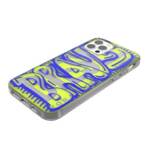 Diesel Snap Case Clear AOP iPhone 12 Pro Max niebiesko-limonkowy/blue-lime 42565