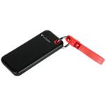 Dysk Zewnętrzny Verbatim Pocket SSD 1TB   - brelok do kluczy z kablem USB-C 3.2 gen.2 czarno-czerwony/black-red 32192