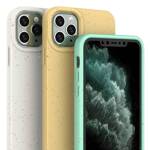 ECO CASE CASE FOR IPHONE 11 PRO MAX SILICONE COVER PHONE COVER YELLOW