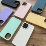 ECO CASE FOR IPHONE 12 MINI SILICONE COVER PHONE CASE YELLOW