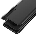 ECO LEATHER VIEW CASE ELEGANT FLIP COVER STAND FUNCTION POCO M4 PRO 5G BLACK