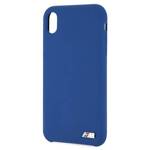 Etui BMW BMHCI61MSILNA iPhone Xr niebieski/navy hardcase Silicone M Collection