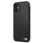 Etui BMW BMHCP12SMHOLBK iPhone 12 mini 5,4" czarny/black hardcase M Collection Smooth PU