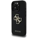 Etui Guess Grained Big 4G Logo Small      Classic Logo do iPhone 16 Pro czarny