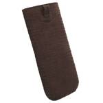 Etui Krusell Visby Pouch 3XL brązowy brown 95556 (138x72x10mm)