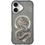 Etui Nimmy Dragon do iPhone 16 szary